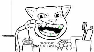 Talking Tom Shorts - Super Suction (Season 1 Episode 19) | Animatic