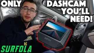Best Dash Cam Under $100! // Surfola SD710 Dual Dashcam Review