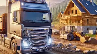 Construction Simulator 3 - #52 Building the Dream Home - Gameplay