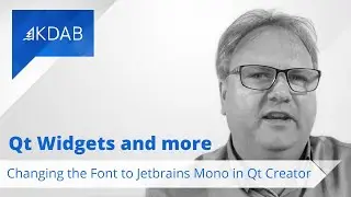 Changing the Font to Jetbrains Mono in Qt Creator