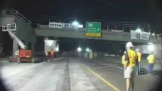 DOT Time Lapse of Prefabricated Bridge Project
