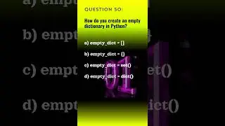 Python Qn. 50 | Python Questions and Answers | Tech NS Arena #programmingquiz