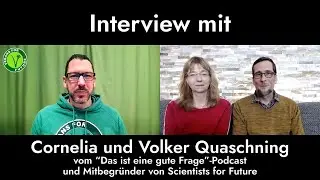 Interview mit Cornelia und Volker Quaschning