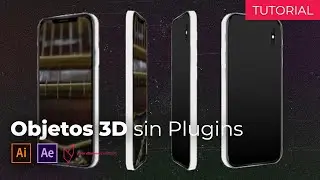 ¡Objetos 3D sin plugins! || Tutorial - After Effects