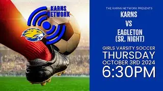 Girls Soccer vs Eagleton Senior Night October 3rd 2024 6:30p