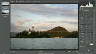Using the dehaze tool in Adobe Camera RAW
