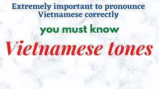 #learn_vietnamese #vietnamese_tones Learn Vietnamese with JT: Vietnamese tones