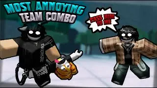 Most Basic STUPIDEST ANNOYING Team Combo Ever... | The Strongest Battlegrounds