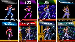 Strider (1989) NES vs DOS vs PC Engine vs C64 vs Master System vs PS1 vs Sega Genesis vs Arcade