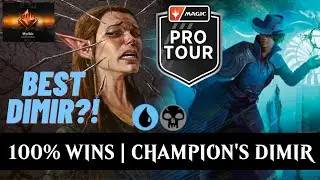 TOP 1600# Mythic | We FINALLY Achieved Perfection?! UNDEFEATED Pro Tour Dimir! | Standard