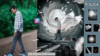 Wings Photo Editing | Vijay Mahar Wings Photo Editing Tutorial|Wings Photo Editing in PicsArt Hindi|