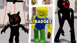 How To Get “ALL BADGES” Skins In Roblox OPEN PIGGY RP!