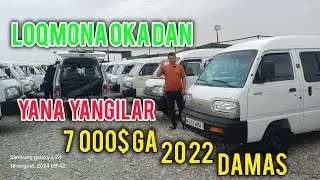 18-avgust, 2024DAMAS NARXLARI NAMANGAN  MASHINA BOZORI 2024