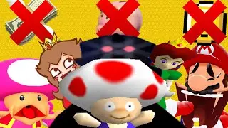 Super mario 64 bloopers: Cash out toad