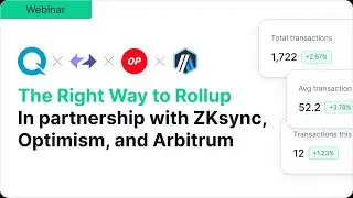 The Right Way to Rollup - In partnership with ZKsync, Optimism, and Arbitrum