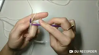 Реглан спицами урок 1.
