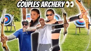 COUPLES ARCHERY w/ KB AND KARLA !!