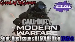 COD: Modern Warfare - Spec Ops DLC Issue Resolved on PS4! (Commentary)