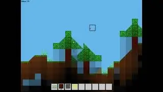 2D Minecraft, but with triangles