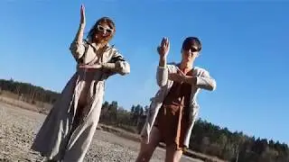 Cream Soda & Хлеб - Плачу на техно (кавер клип) от 🚀 Abalmasov ABD-video Production