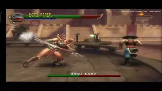 AUTO WIN !!! TRIK MENGALAHKAN SHAO KAHN tanpa cheat "KUNG LAO VS OUTWORLD EMPEROR" LEVEL HARD !!!!