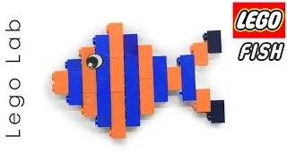 Lego Blocks Fish | Fish | Lego Games | Lego Toys | Lego Bricks Fish | Lego Fish Tutorial