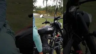 Royal Enfield Classic 350 Reborn Dark Stealth Black #short  #shorts  #bullet  #bulletlover ❤️🔥