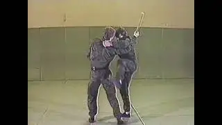Боевое самбо. Защита от удара палкой сверху. 10