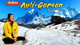 Auli Uttarakhand |  Auli Tourist Places | Joshimath | Auli Gorson Bugyal Trek | Blue Poppy Resort