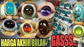 Review Batu harga akhir bulan || bacan, BTB, Garnet, Meidera dll