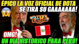 🤣LA VOZ DEL PUDGE - DOTA BOTA SU GAAAAA🤣HABLA FRESH MEAT LIMA MAJOR DOTA 2 #JohNPATRICK #dota2