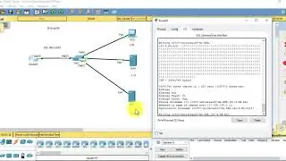 Backup a config file & IOS to a TFTP ,FTP server using Packet Tracer - Cisco CCNA