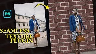 SEAMLESS TEXTURE  PLUGIN in PHOTOSHOP. 