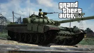 GTA V T-72B3 Main Battle Tank [MOD]