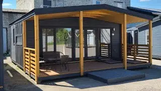 Hütte-32,2m²(7,5•4,3)-Gorodok-D112/7