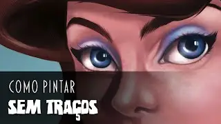 COMO FAZER UMA PINTURA SEM TRAÇOS