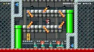 Super Mario Maker - Boom Beetle Barracks [A687-0000-00D6-E8C5]