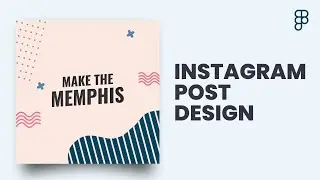 Instagram Post Design || Social Media Design || Figma Tutorial