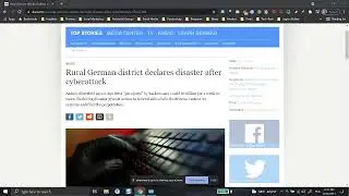 After CyberPolygon 2021 German Town is Hit with a Cyberattack