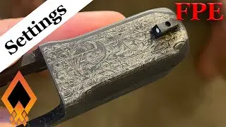 Handgun Laser Engraving Settings - 60W MOPA Fiber Laser - Taurus G2C