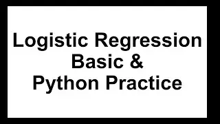 (Docceptor 머신러닝 5-1) 간단한 Logistic regression (MLE, cost function) 및 Python Practice