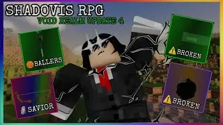 Shadovis RPG Roblox, Build to beat Lord Of The Void & Mage Of The Vile Truth+Qasar Commander Build