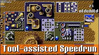 [TAS] Дюна 2 - (Genesis) Атридесы Миссия 7 in 5m 55.1s [Former WR] by oldchild