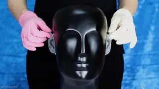 ASMR: Rubber Gloves (No Talking) Binaural