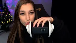 ASMR Brain Tingling ~ 3Dio Scratching & Mouth Sounds | VERY RELAXING