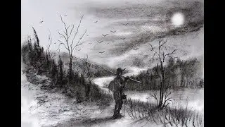 COMMENT DESSINER UN PAYSAGE RAPIDEMENT AU FUSAIN