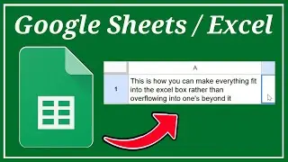 Make Text Fit in Box (Excel or Google Sheets)