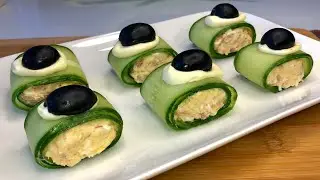 Salade au thon || que quelques ingrédients || décoration sushi