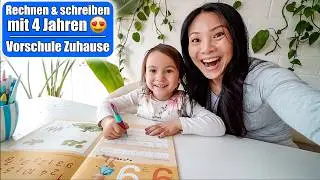 Math & writing at age 4 😍 Preschool at home | Pool furniture | Mom VLOG | Mommy Souls