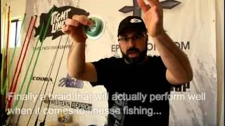 A look at KastKing Mega8 Braid Fishing Line in Black Ops and Zombie Green